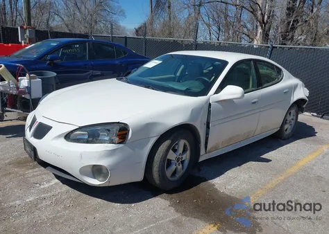 2006 Pontiac Grand Prix z USA, uszkodzony, nr VIN 2G2WP552461256320